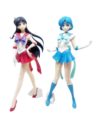 SAILOR MOON SAILOR MERCURY SAILOR MARS 21cm