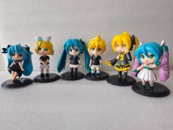 HATSUNE MIKU SET 6cm